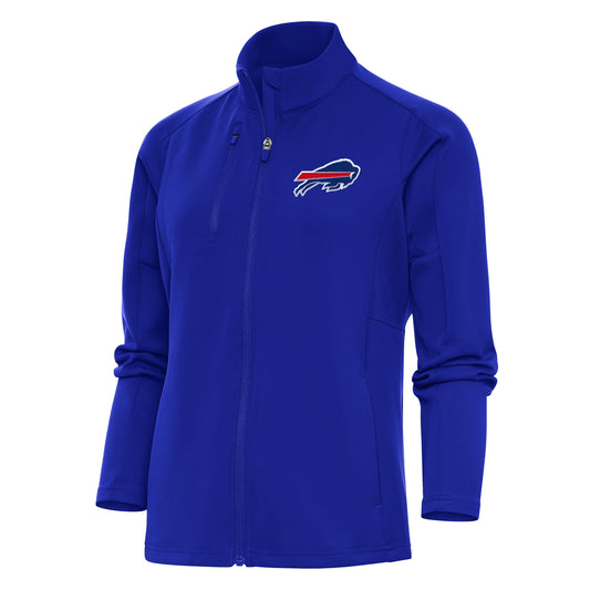 Women's Antigua Royal Buffalo Bills Team Logo Generation Full-Zip Jacket