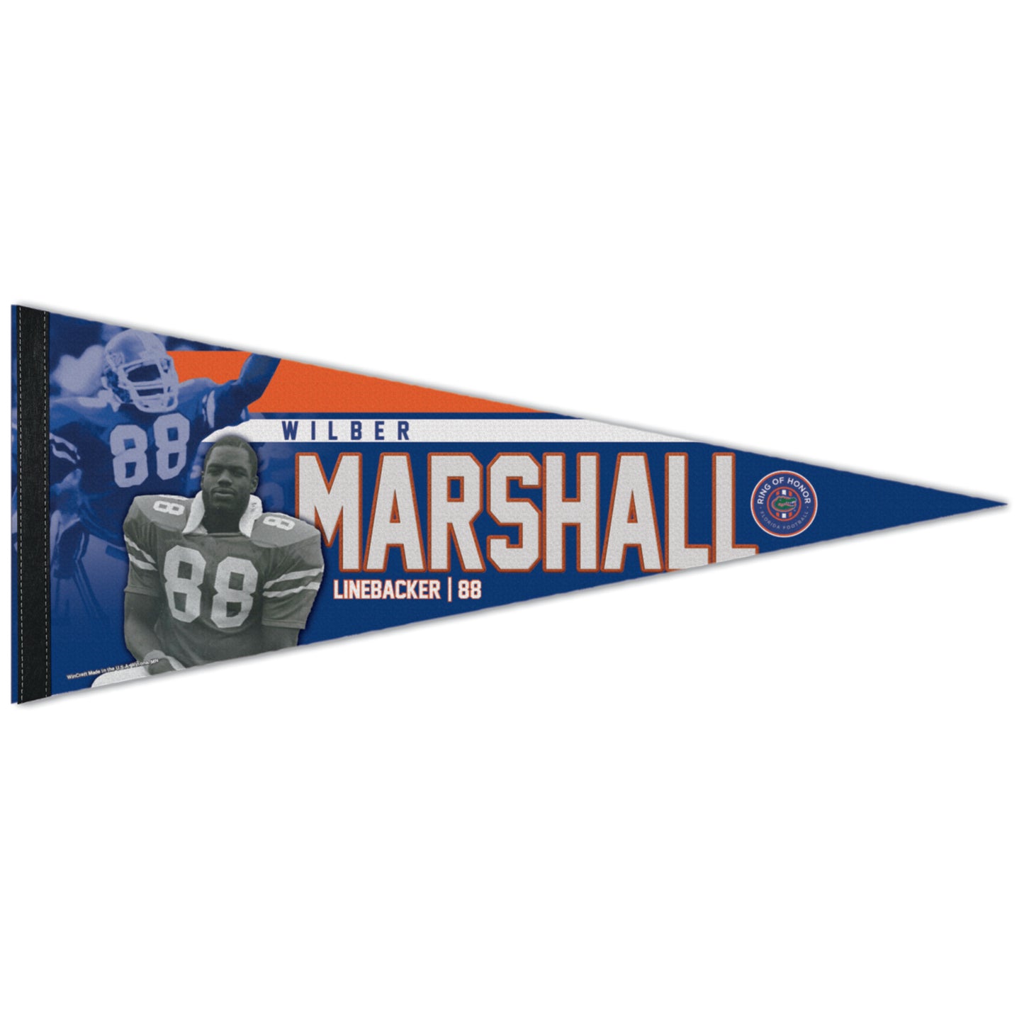 WinCraft Wilber Marshall Florida Gators Ring of Honor 12" x 30" Premium Pennant