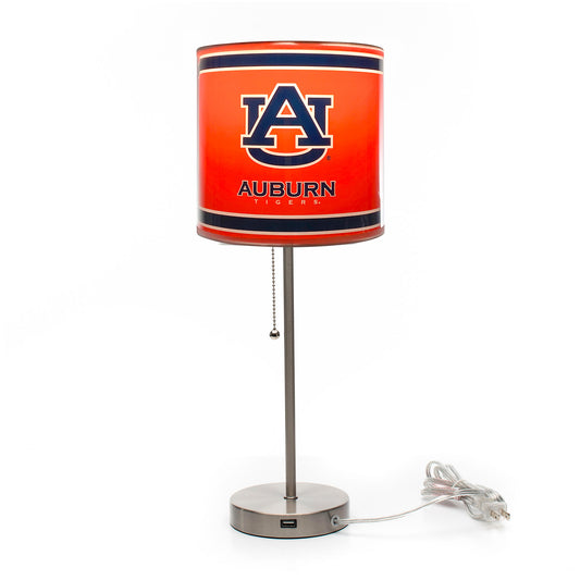 Imperial Auburn Tigers Chrome Desk Lamp
