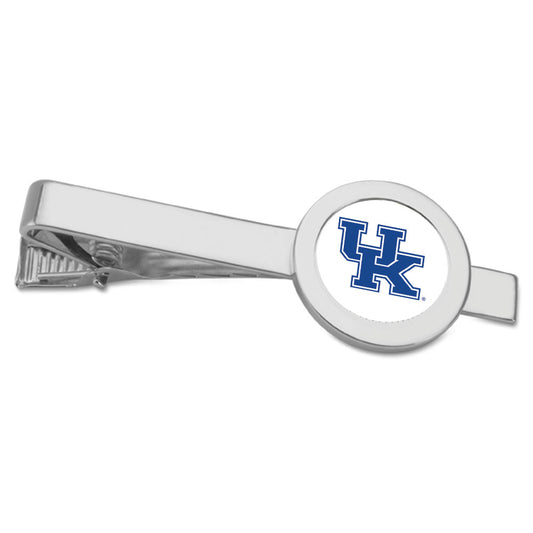 Silver Kentucky Wildcats Team Logo Tie Bar