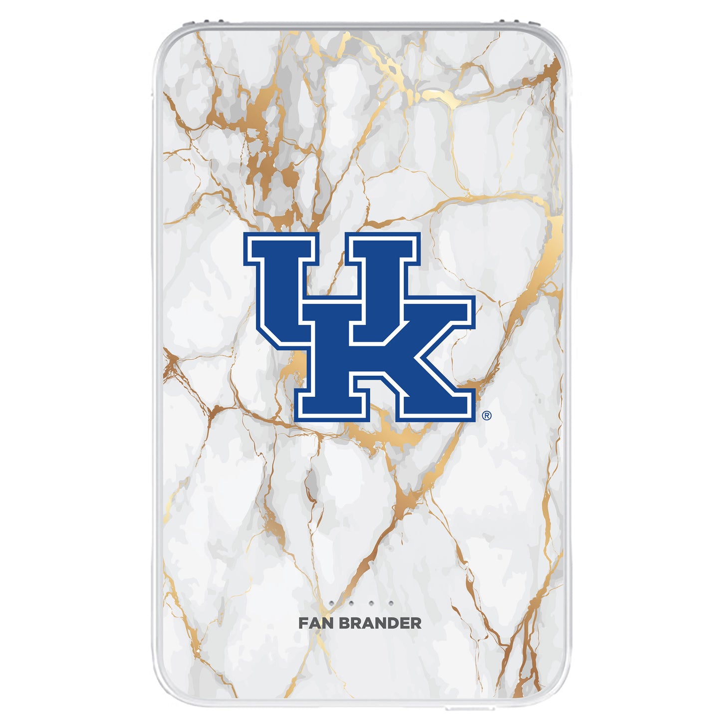 Kentucky Wildcats White Marble Design 10000 mAh Portable Power Pack