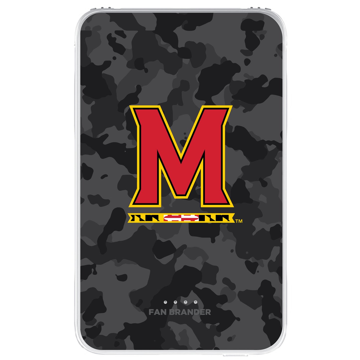 Maryland Terrapins Urban Camo Design 10000 mAh Portable Power Pack