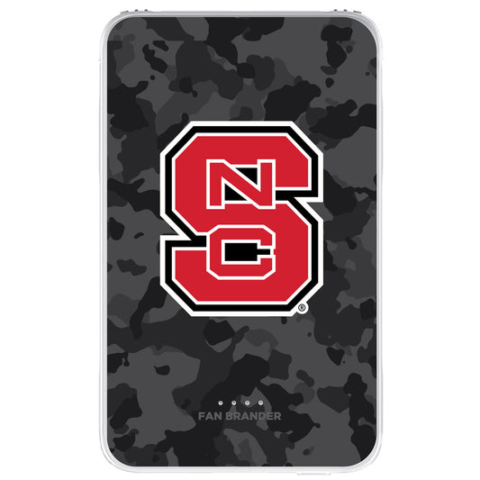 NC State Wolfpack Urban Camo Design 10000 mAh Portable Power Pack