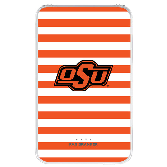 Oklahoma State Cowboys Stripe Design 10000 mAh Portable Power Pack