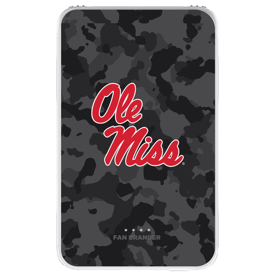 Ole Miss Rebels Urban Camo Design 10000 mAh Portable Power Pack