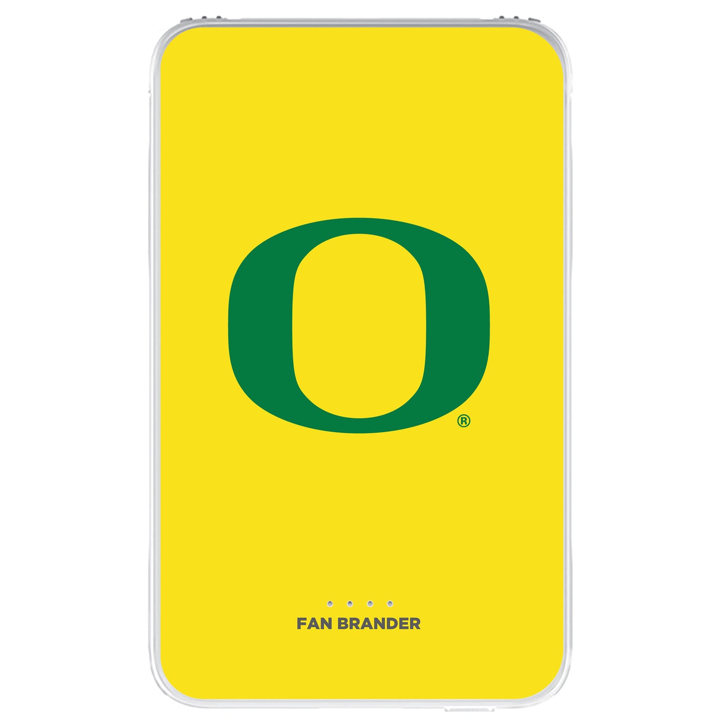 Oregon Ducks Solid Design 10000 mAh Portable Power Pack