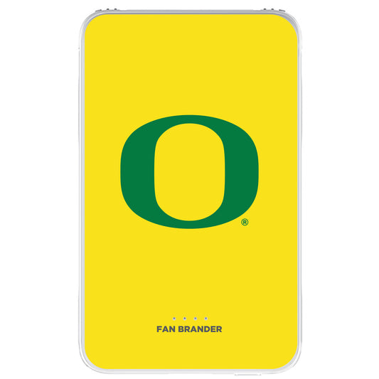 Oregon Ducks Solid Design 10000 mAh Portable Power Pack