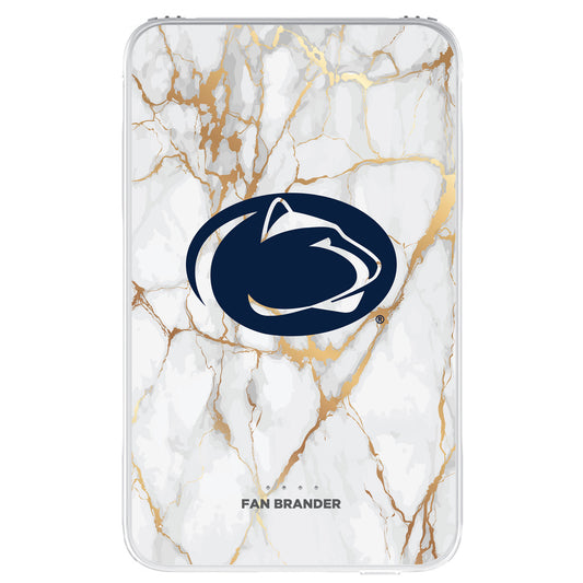 Penn State Nittany Lions White Marble Design 10000 mAh Portable Power Pack