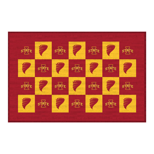 Iowa State Cyclones 30'' x 46'' Checkerboard Floor Mat