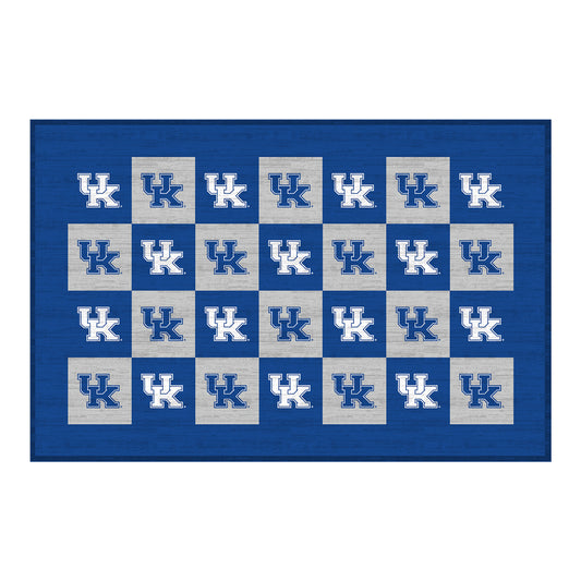 Kentucky Wildcats 30'' x 46'' Checkerboard Floor Mat