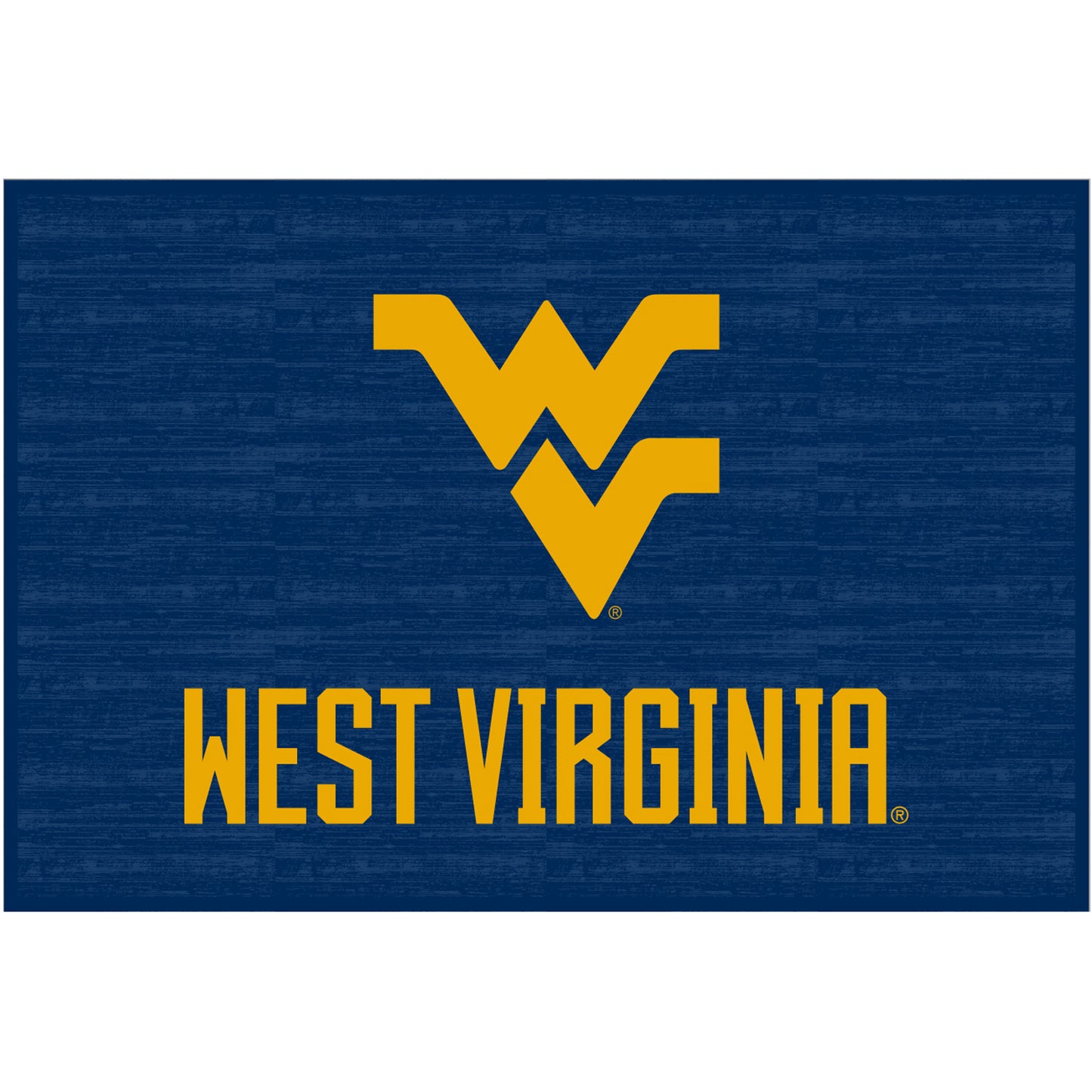 West Virginia Mountaineers 20'' x 30'' Floor Mat