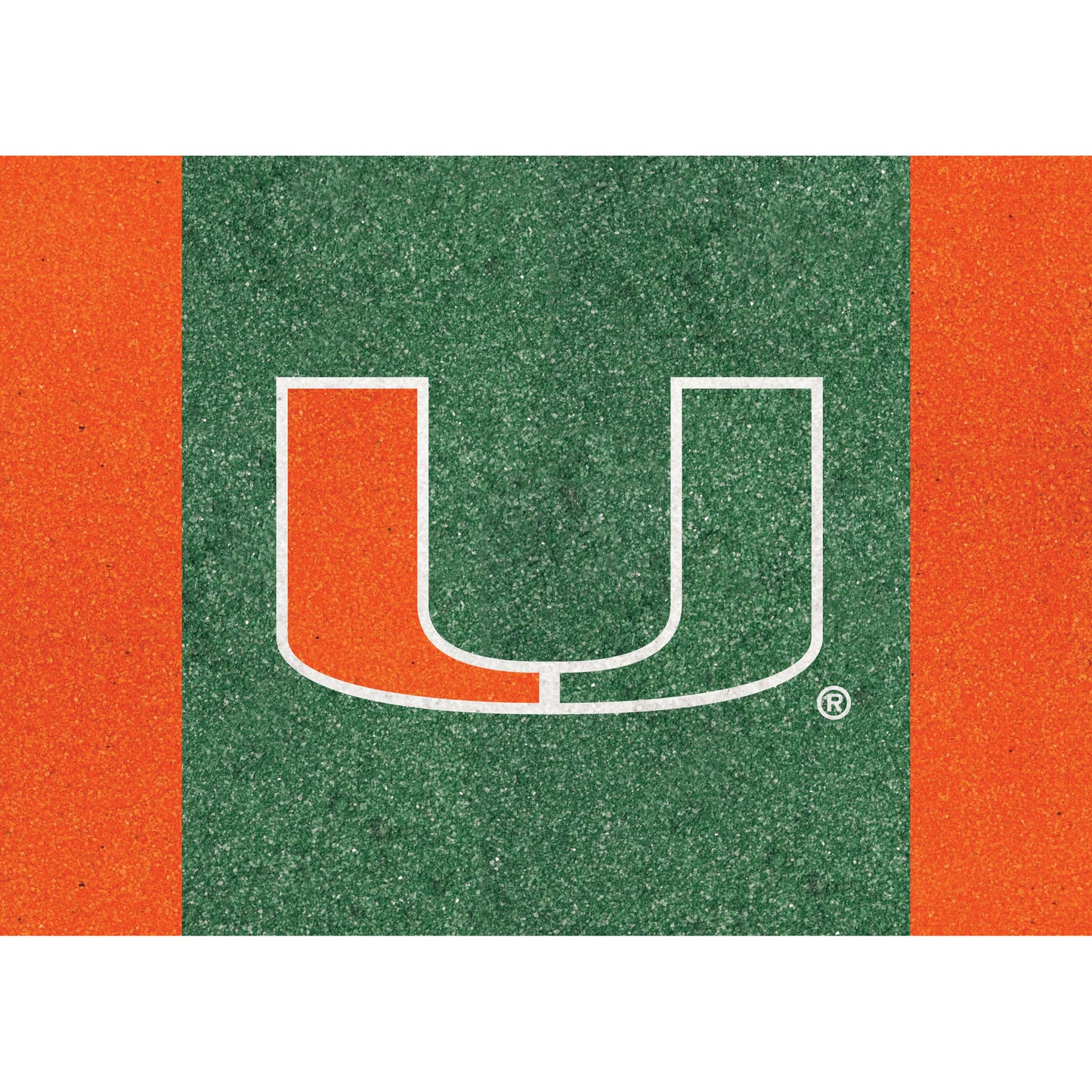 Miami Hurricanes Team Pride Sand Art Craft Kit