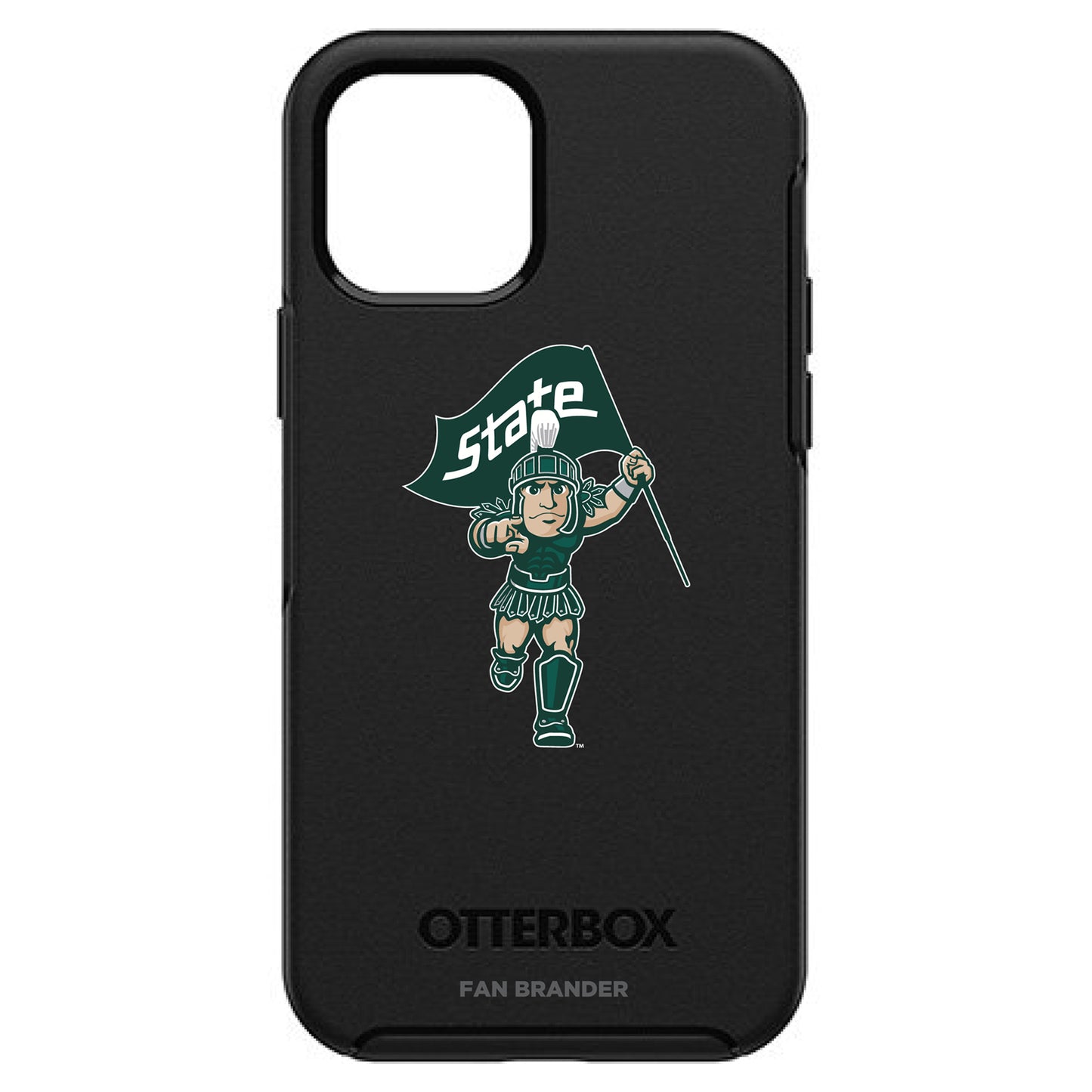 OtterBox Black Michigan State Spartans Primary Logo iPhone Symmetry Case