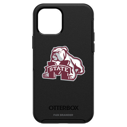 OtterBox Black Mississippi State Bulldogs Primary Logo iPhone Symmetry Case