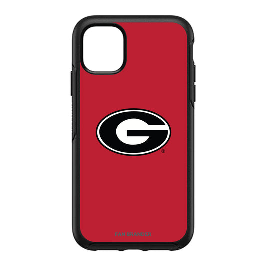 OtterBox Georgia Bulldogs Primary Logo Team Color iPhone Symmetry Case