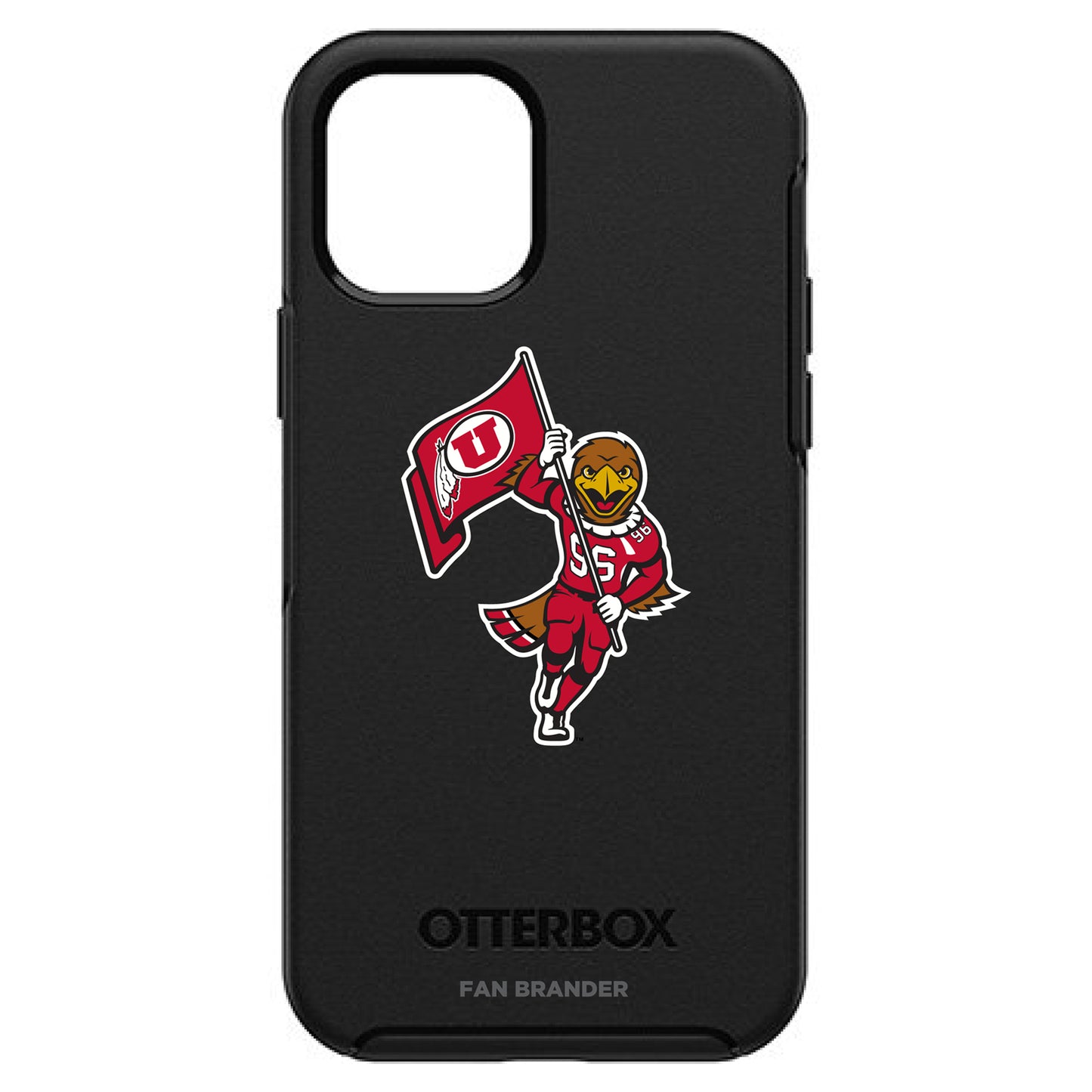 OtterBox Black Utah Utes Primary Logo iPhone Symmetry Case