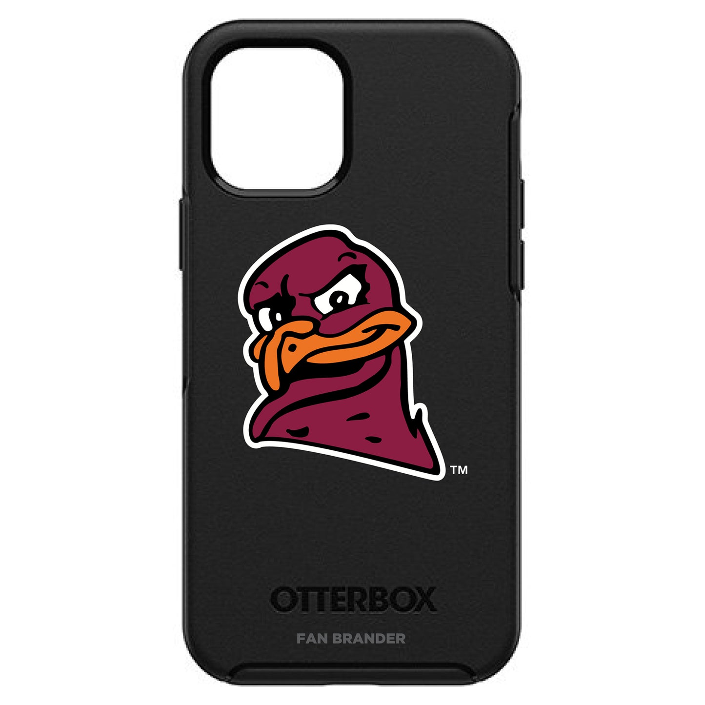 OtterBox Black Virginia Tech Hokies Primary Logo iPhone Symmetry Case