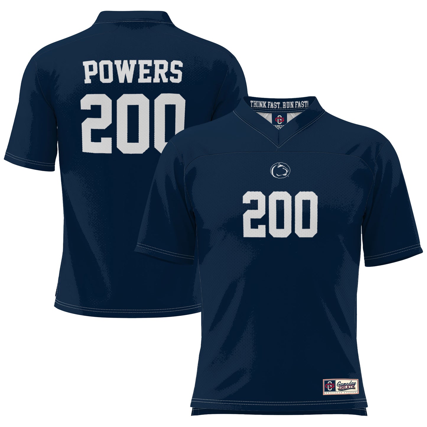 Men's GameDay Greats Eli Manning Navy Penn State Nittany Lions Chad Powers Football Jersey