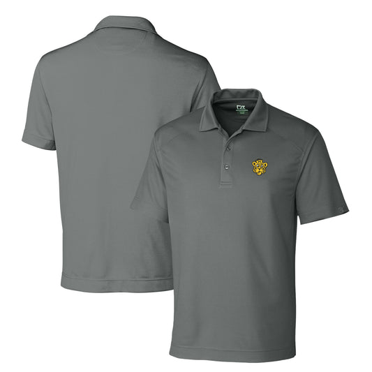 Men's Cutter & Buck Steel Missouri Tigers DryTec Genre Textured Solid Polo