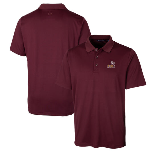 Men's Cutter & Buck Burgundy Arizona State Sun Devils Forge Stretch Polo