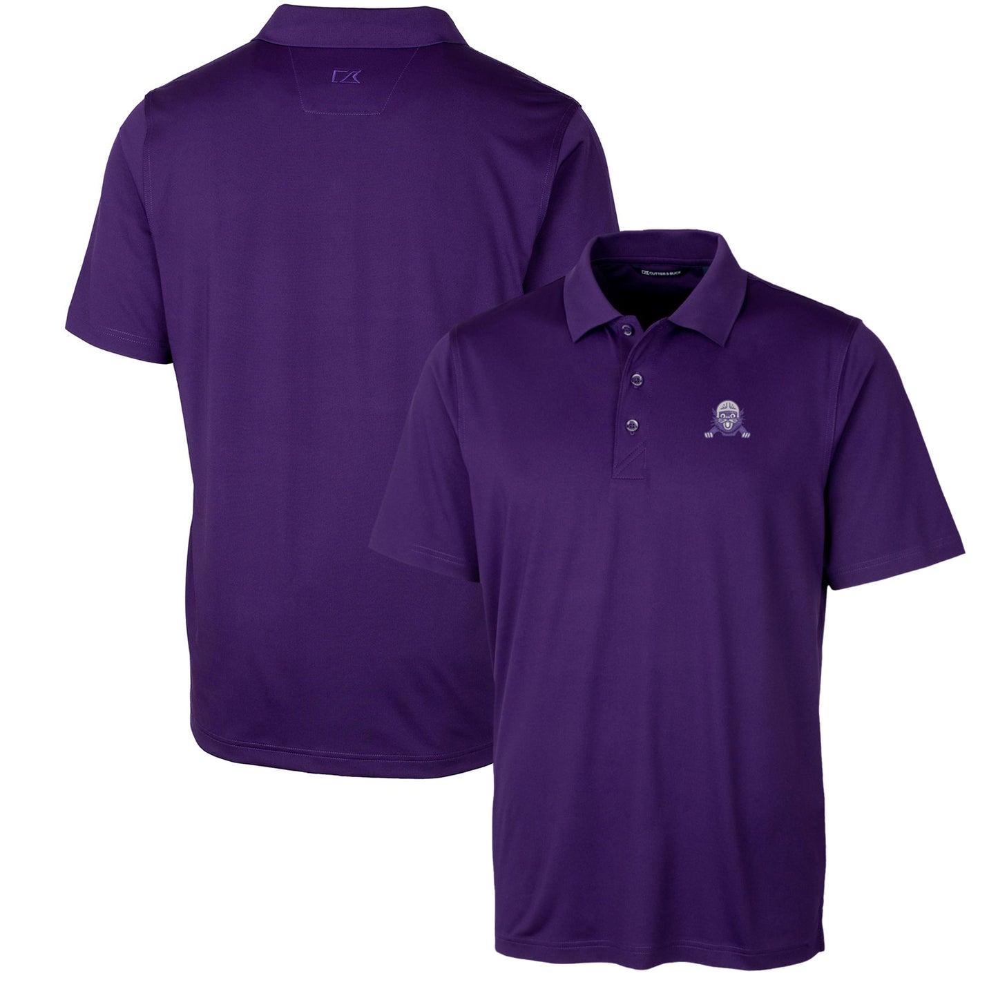 Men's Cutter & Buck Purple Northwestern Wildcats Forge Stretch Polo