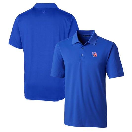 Men's Cutter & Buck Blue Ole Miss Rebels Forge Stretch Polo