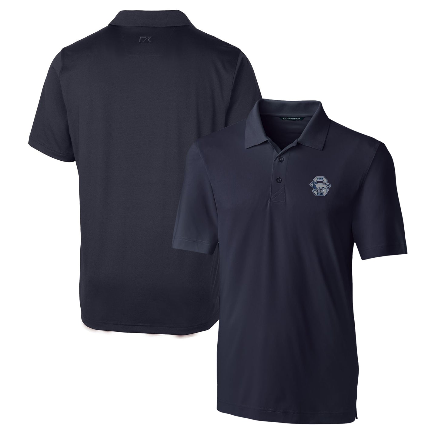 Men's Cutter & Buck Navy Penn State Nittany Lions Forge Stretch Polo