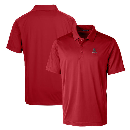 Cutter & Buck Crimson Alabama Crimson Tide Primary Team Logo Prospect Textured Stretch Polo