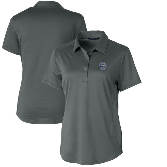 Women's Cutter & Buck Steel Penn State Nittany Lions Vault Prospect Textured Stretch Polo