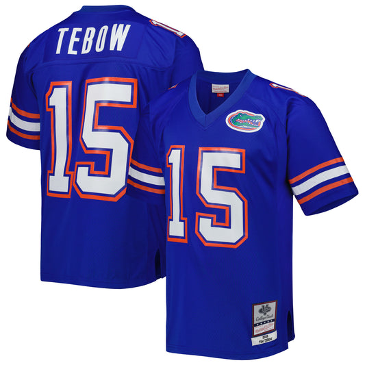 Men's Mitchell & Ness Tim Tebow Royal Florida Gators 2008 Legacy Jersey