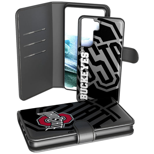 Ohio State Buckeyes Samsung Galaxy Mono Tilt Wallet Case