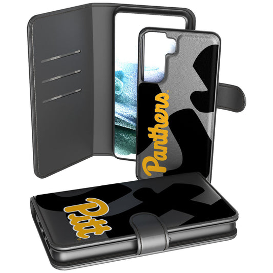 Pitt Panthers Samsung Galaxy Mono Tilt Wallet Case