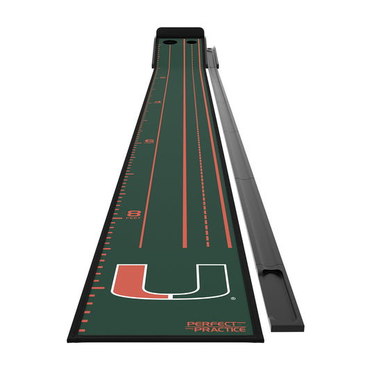Perfect Practice Miami Hurricanes Putting Mat