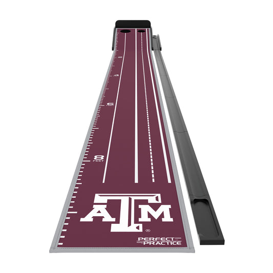 Perfect Practice Texas A&M Aggies Putting Mat