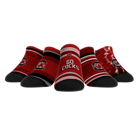 Youth Rock Em Socks South Carolina Gamecocks Super Fan Five-Pack Low-Cut Socks Set