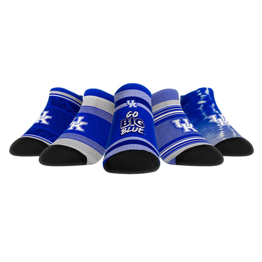 Youth Rock Em Socks Kentucky Wildcats Super Fan Five-Pack Low-Cut Socks Set