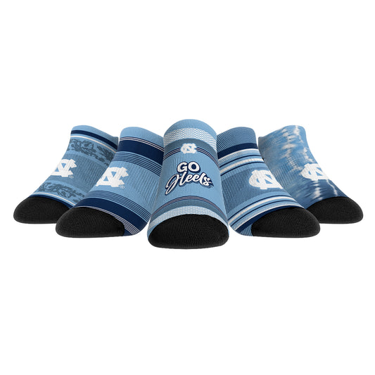 Youth Rock Em Socks North Carolina Tar Heels Super Fan Five-Pack Low-Cut Socks Set