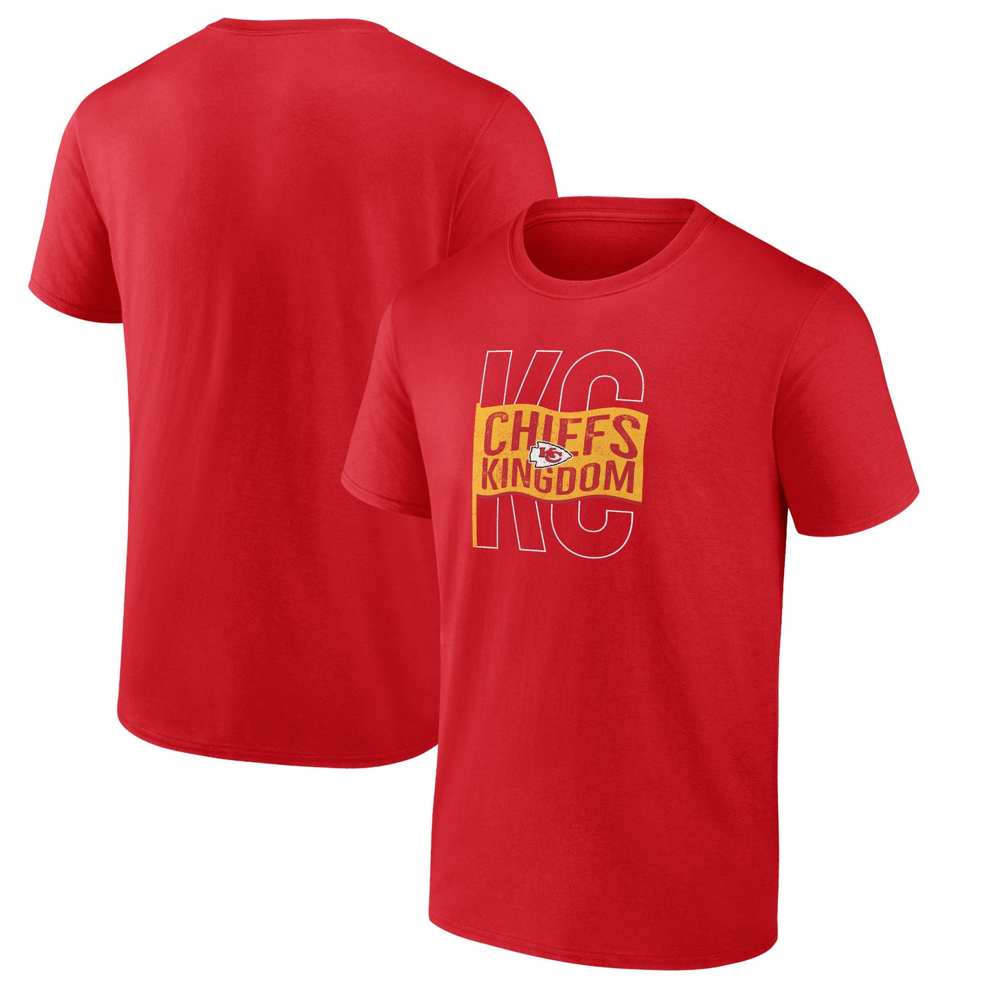 Men's Red Kansas City Chiefs Route Runner T-Shirt