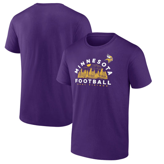 Men's Purple Minnesota Vikings Route Runner T-Shirt