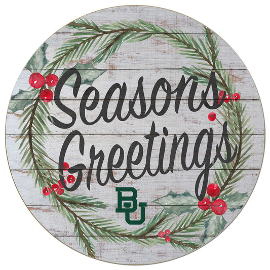 Baylor Bears 20'' x 20'' Season's Greetings Circle