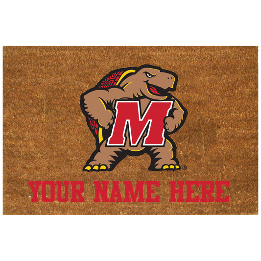 Maryland Terrapins 19.5'' x 29.5'' Personalized Door Mat