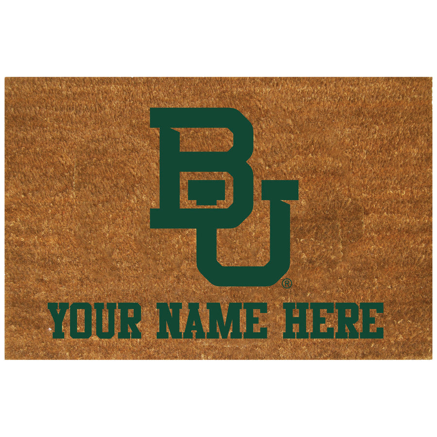 Baylor Bears 23'' x 35'' Personalized Door Mat