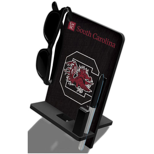 South Carolina Gamecocks Four in One Desktop Phone Stand