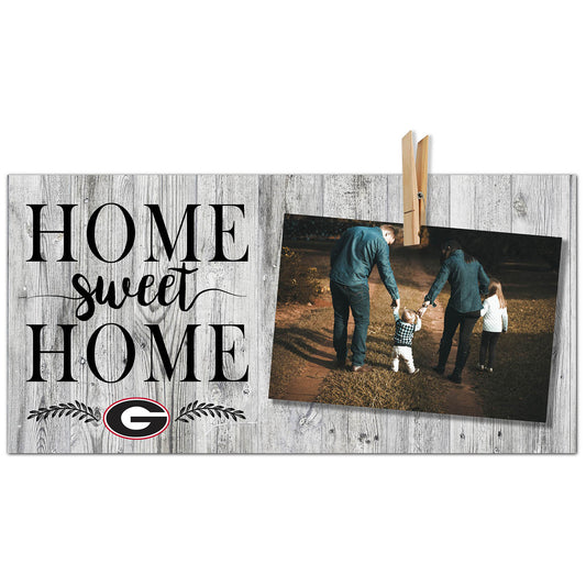 Georgia Bulldogs 6'' x 12'' Home Sweet Home Clip Frame