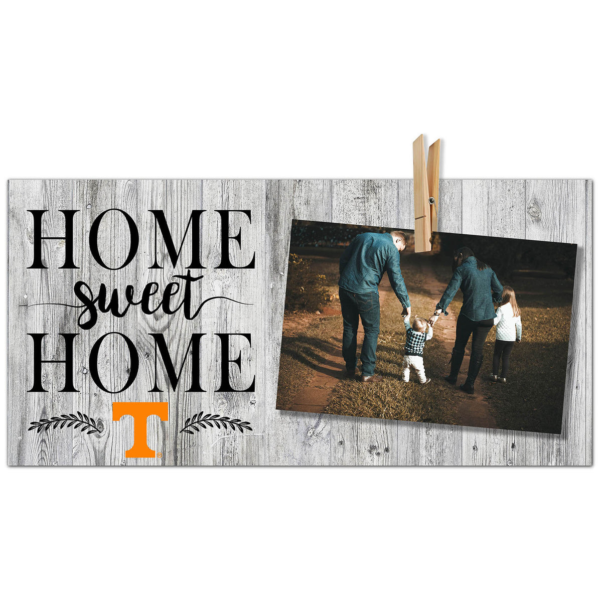 Tennessee Volunteers 6'' x 12'' Home Sweet Home Clip Frame