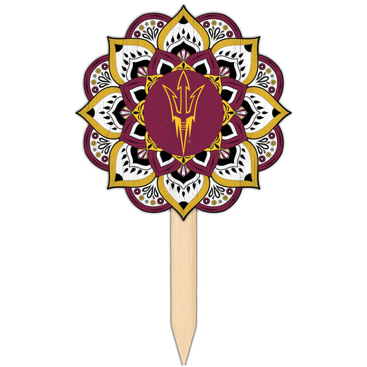 Arizona State Sun Devils 18'' x 12'' Mandala Yard Stake