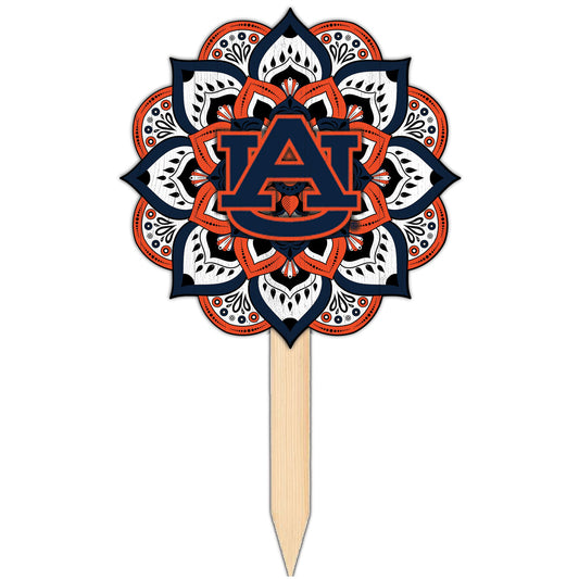 Auburn Tigers 18'' x 12'' Mandala Yard Stake