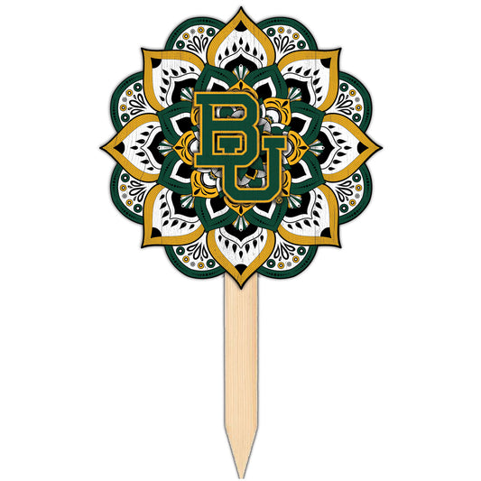 Baylor Bears 18'' x 12'' Mandala Yard Stake