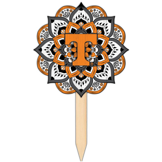 Tennessee Volunteers 18'' x 12'' Mandala Yard Stake