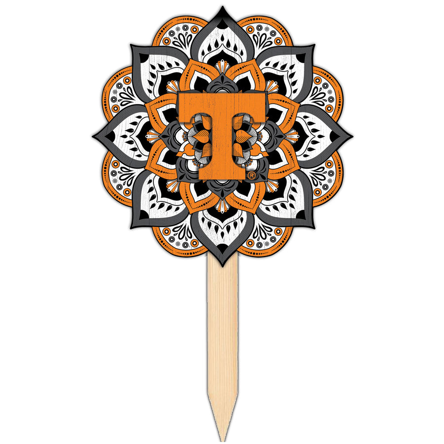 Tennessee Volunteers 18'' x 12'' Mandala Yard Stake